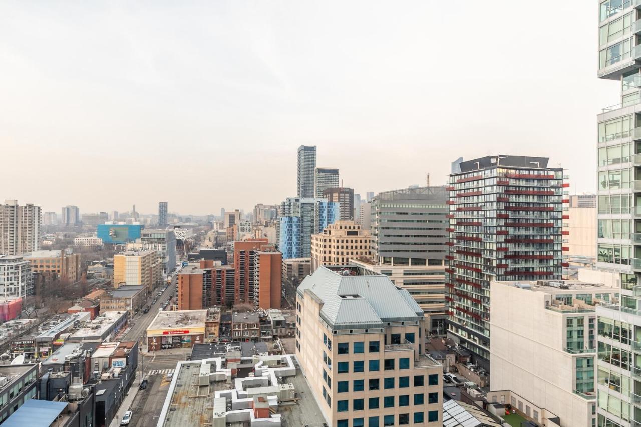 Luxury 2 Bedroom In The Heart Of Entertainment District W/ Cn Tower View Toronto Exterior foto