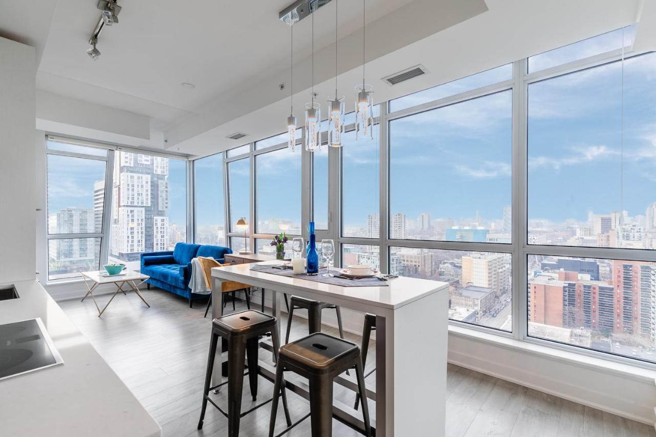 Luxury 2 Bedroom In The Heart Of Entertainment District W/ Cn Tower View Toronto Exterior foto