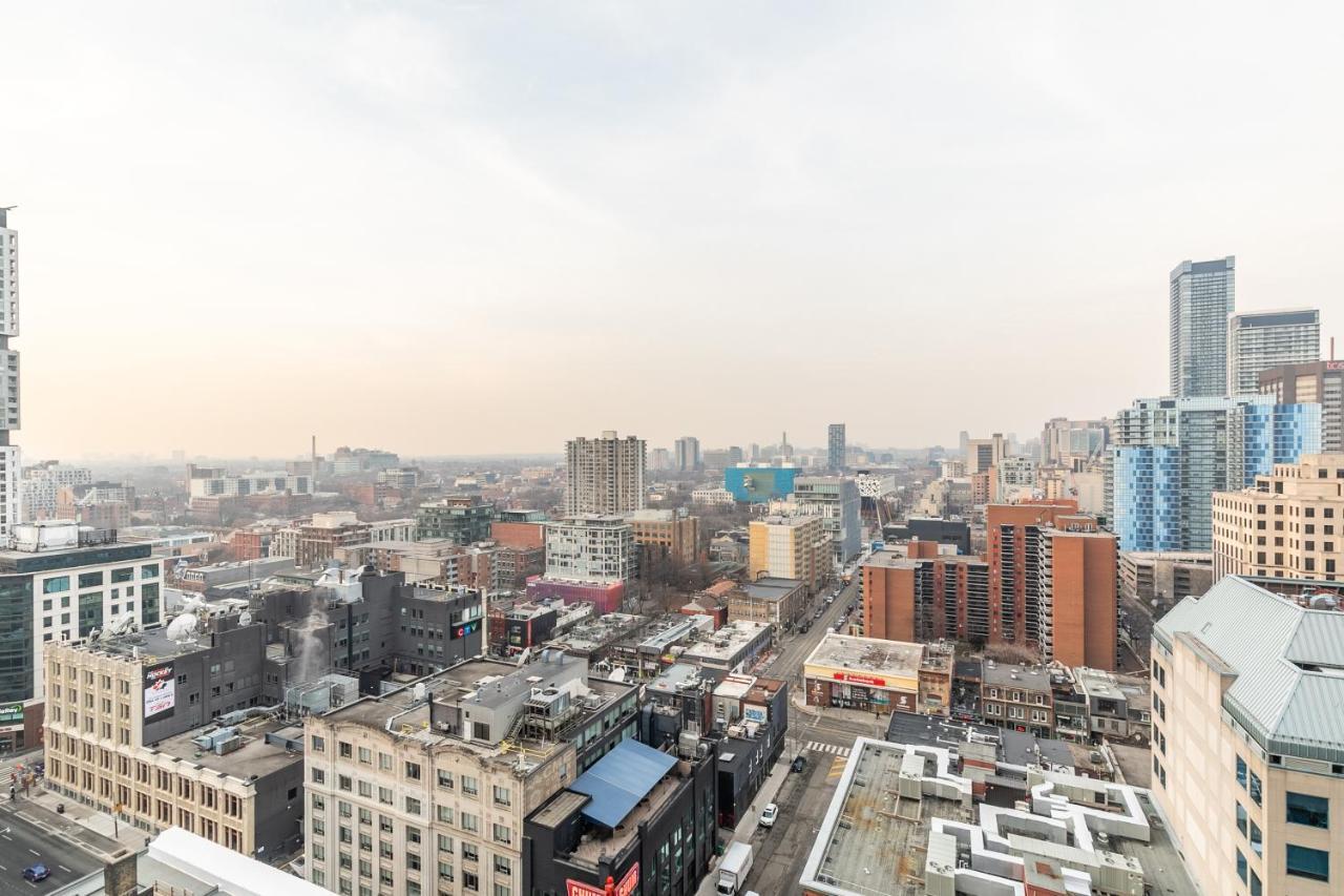Luxury 2 Bedroom In The Heart Of Entertainment District W/ Cn Tower View Toronto Exterior foto