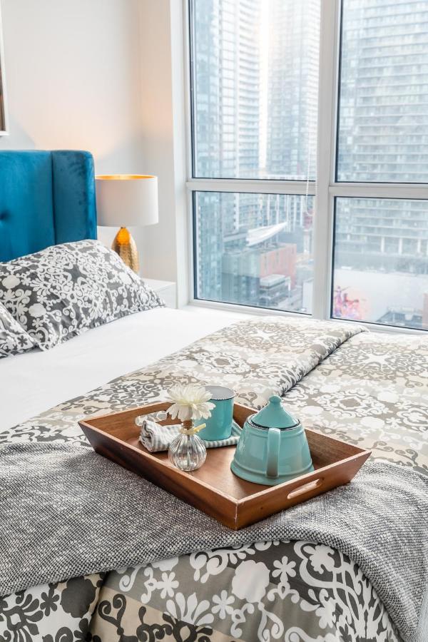 Luxury 2 Bedroom In The Heart Of Entertainment District W/ Cn Tower View Toronto Exterior foto