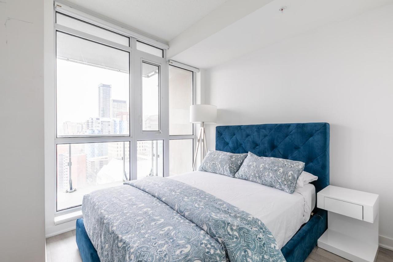 Luxury 2 Bedroom In The Heart Of Entertainment District W/ Cn Tower View Toronto Exterior foto